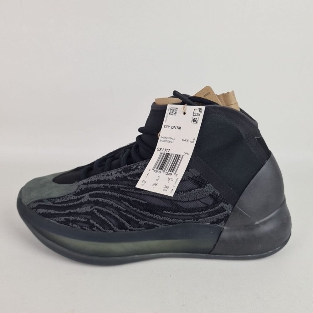 Adidas Yeezy Qntm Lace Up Mens Sneakers Basketball Shoes Size 6.5
